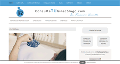 Desktop Screenshot of consultatuginecologo.com