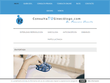 Tablet Screenshot of consultatuginecologo.com